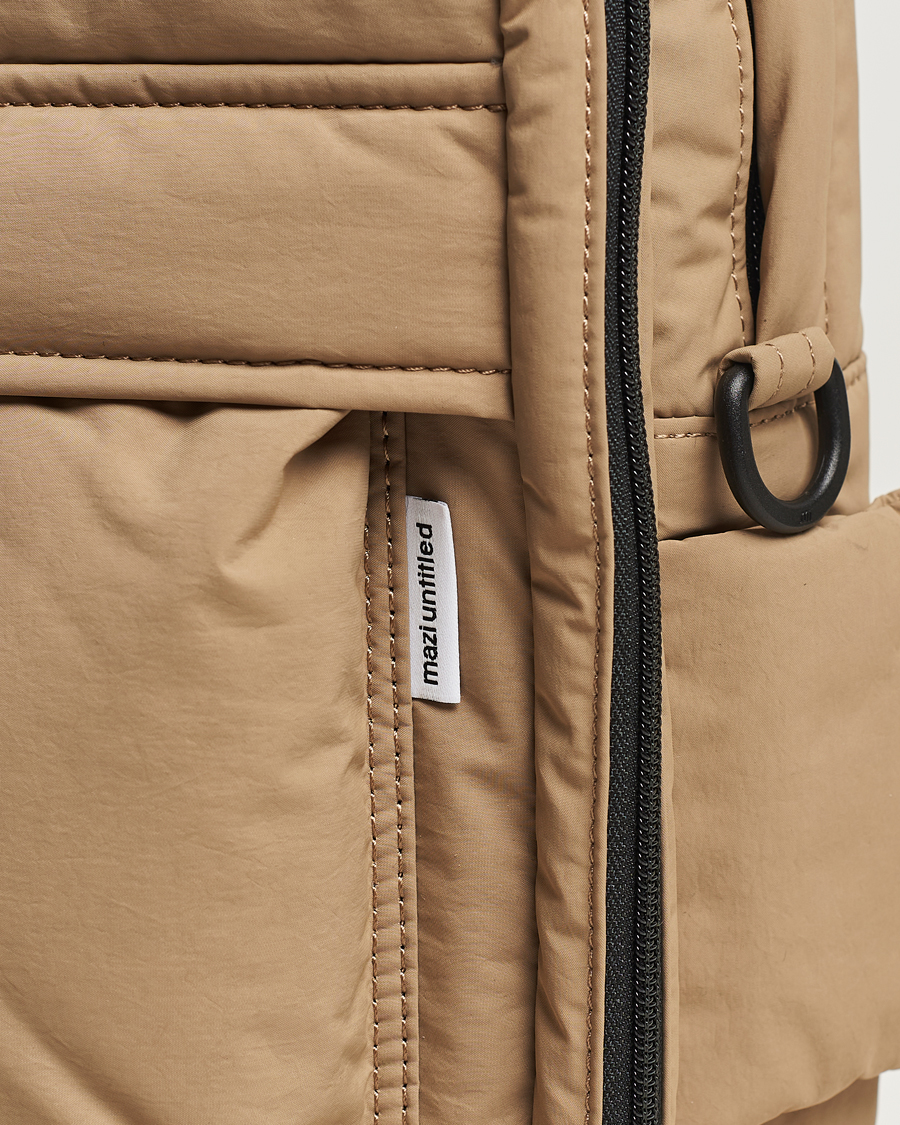 Heren | mazi untitled AM Bag 02 Nylon Briefcase Beige | mazi untitled | AM Bag 02 Nylon Briefcase Beige