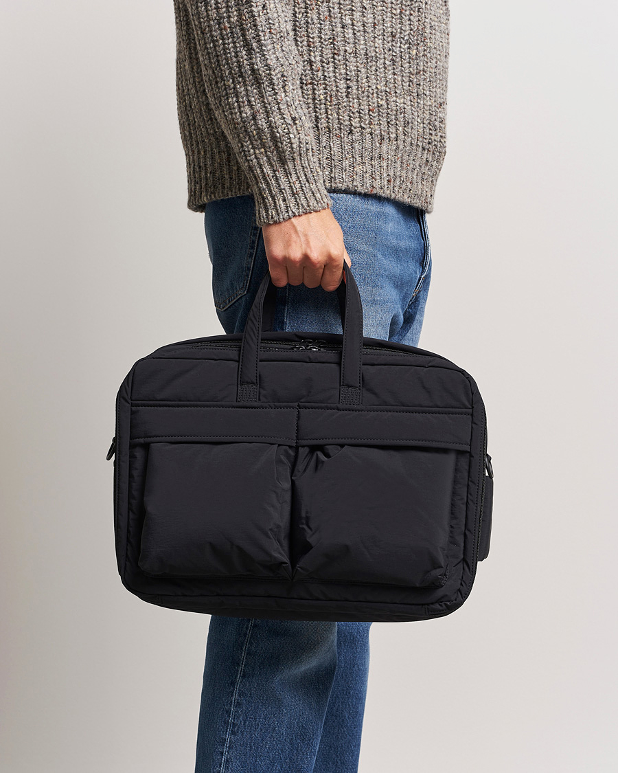 Men |  | mazi untitled | AM Bag 02 Nylon Briefcase Black