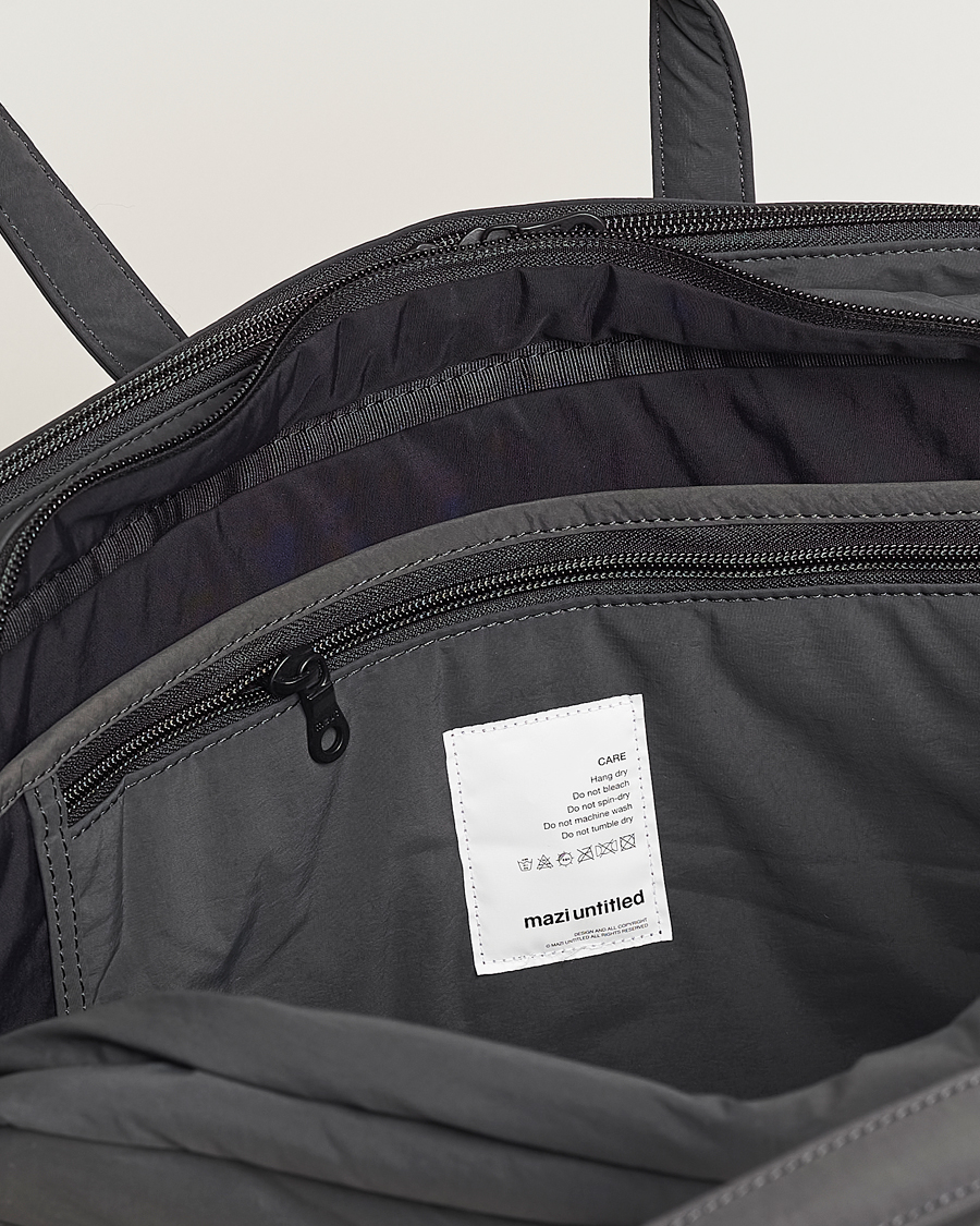 Heren | Tassen | mazi untitled | AM Bag 02 Nylon Briefcase Grey