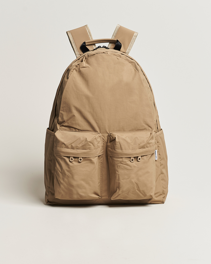 Heren | mazi untitled All Day 03 Nylon Backpack Beige | mazi untitled | All Day 03 Nylon Backpack Beige