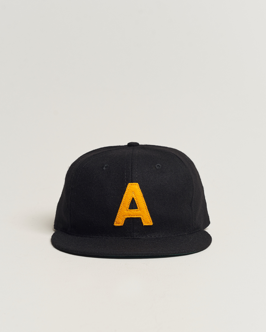 Heren | Ebbets Field Flannels Made in USA Army 1957 Vintage Ballcap Black | Ebbets Field Flannels | Made in USA Army 1957 Vintage Ballcap Black