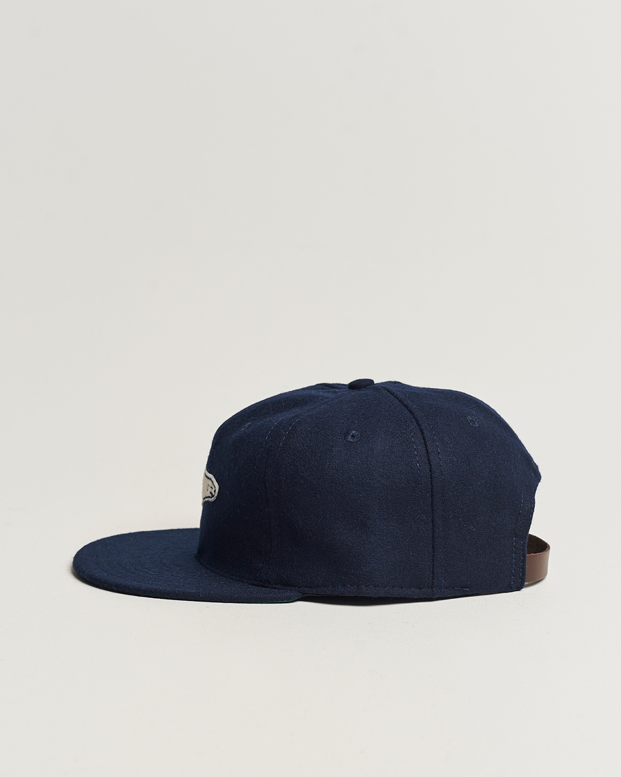 Heren | Ebbets Field Flannels Made in USA Cervezeria Polar 1950 Vintage Ballcap Navy | Ebbets Field Flannels | Made in USA Cervezeria Polar 1950 Vintage Ballcap Navy