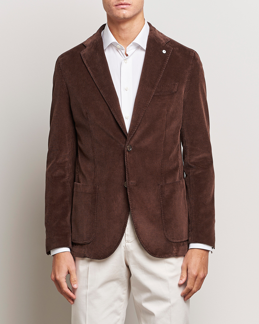 Heren | Blazers | L.B.M. 1911 | Jack Corduroy Blazer Brown