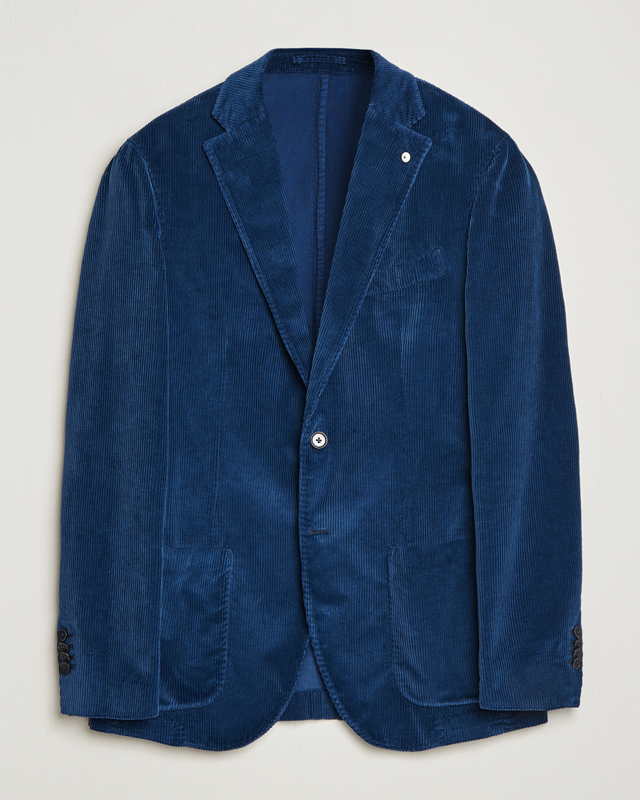 Heren | Blazers | L.B.M. 1911 | Jack Corduroy Blazer Navy