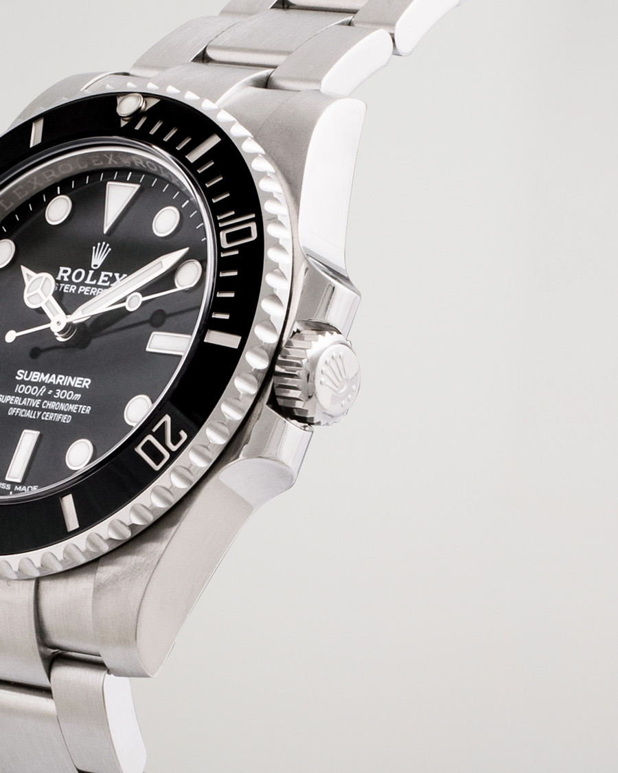 Heren | Rolex Pre-Owned Submariner 114060 Oyster Perpetual Steel Black | Rolex Pre-Owned | Submariner 114060 Oyster Perpetual Steel Black