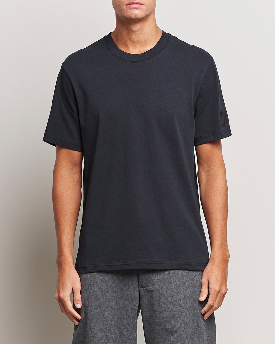 Heren | AMI | AMI | Fade Out Crew Neck T-Shirt Black