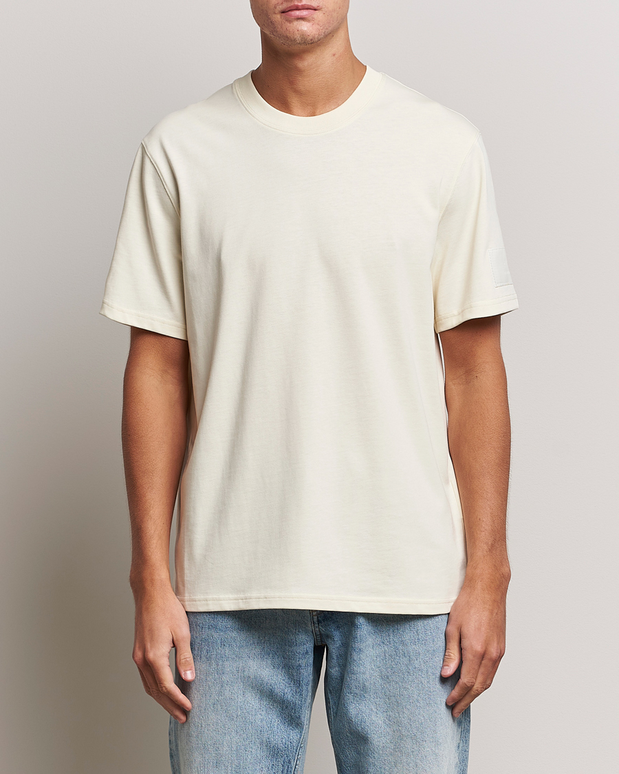 Heren | AMI | AMI | Fade Out Crew Neck T-Shirt Ivory