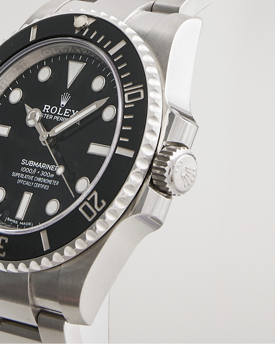 Heren | Rolex Pre-Owned Submariner 114060 Oyster Perpetual Steel Black | Rolex Pre-Owned | Submariner 114060 Oyster Perpetual Steel Black