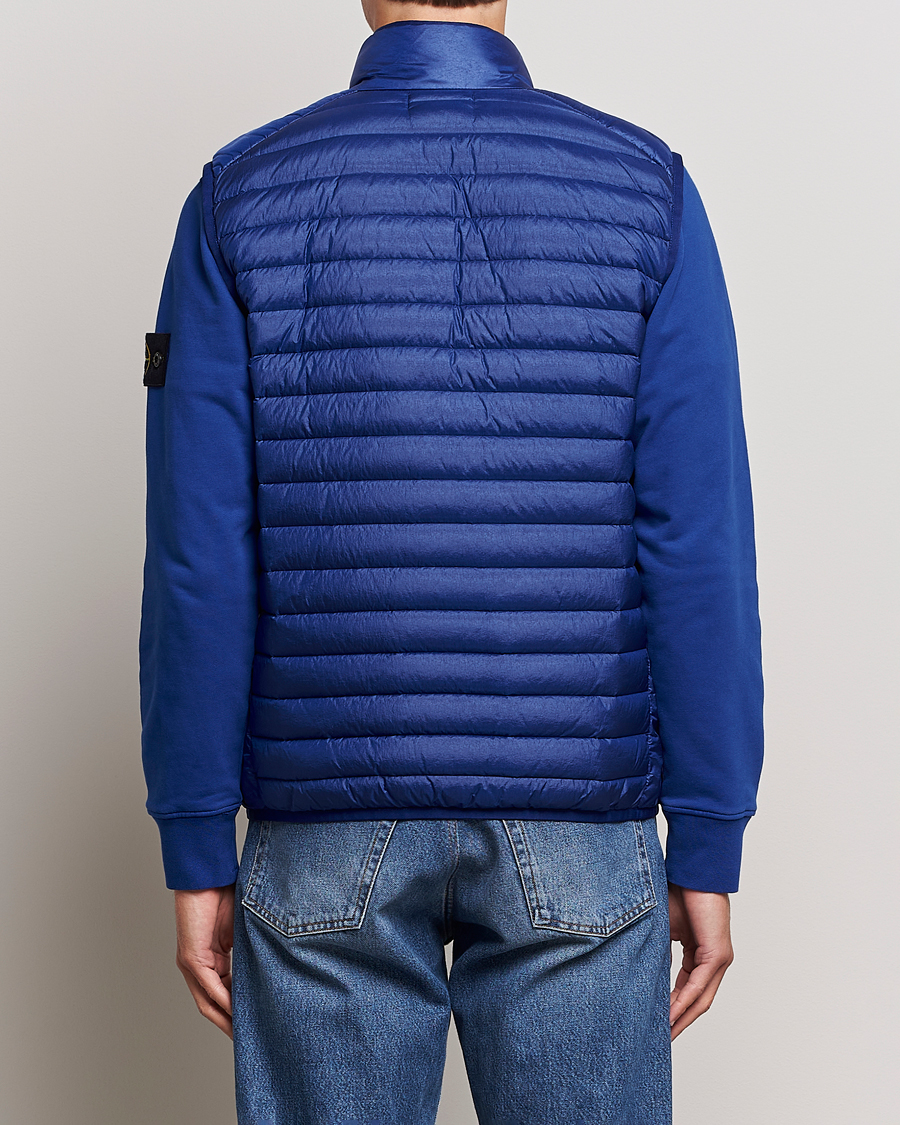 Heren | Jassen | Stone Island | Recycled Nylon Down-TC Vest Bright Blue