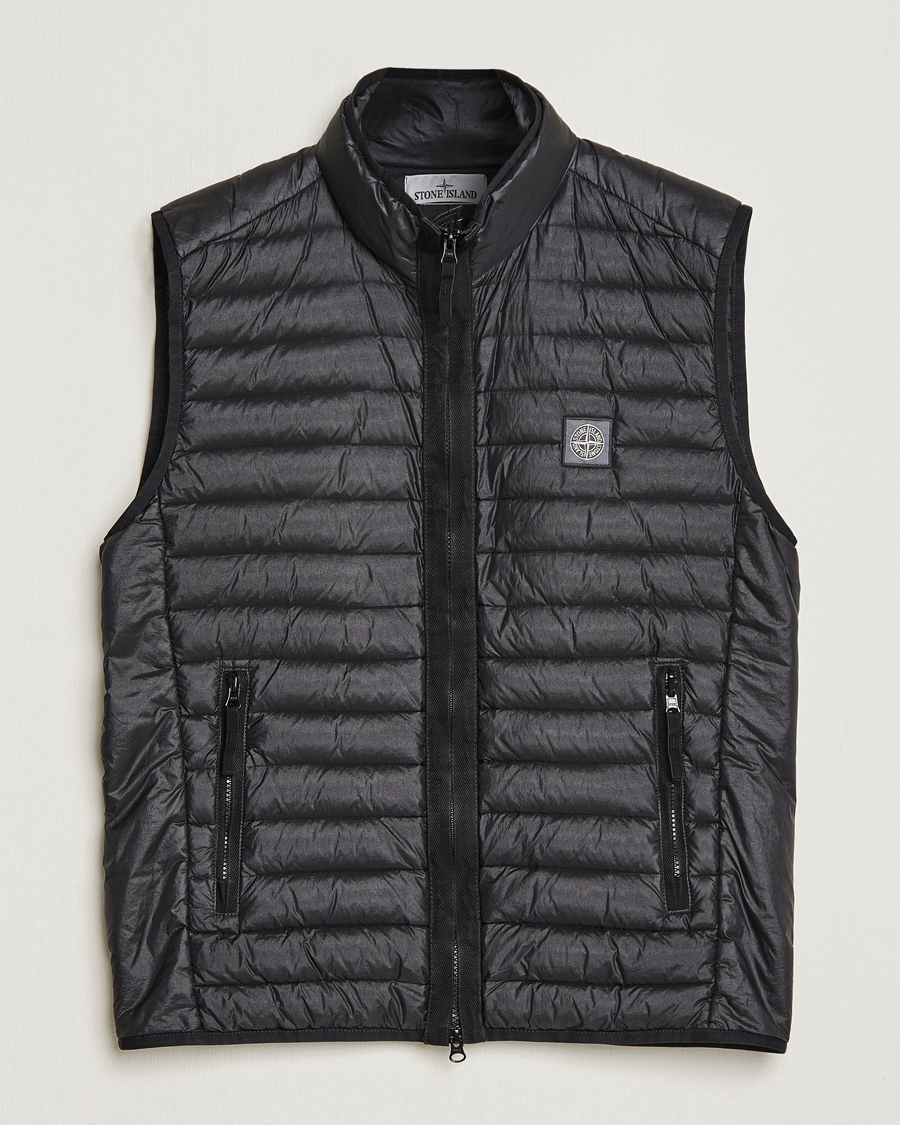 Heren | Jassen | Stone Island | Recycled Nylon Down-TC Vest Black