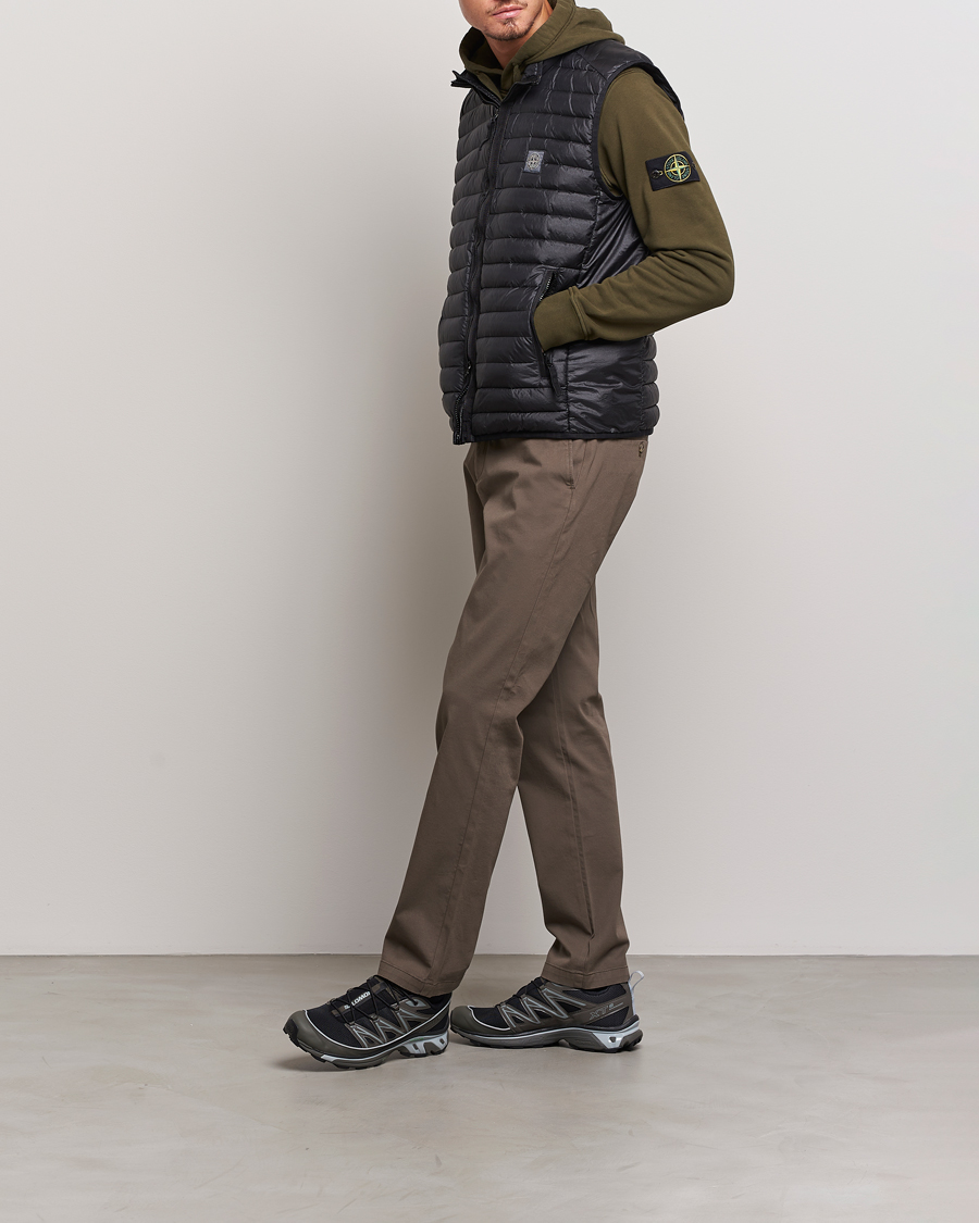 Heren | Jassen | Stone Island | Recycled Nylon Down-TC Vest Black