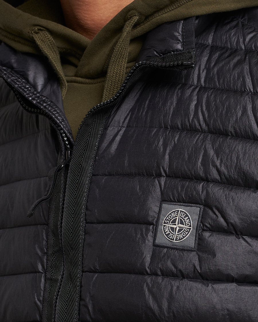 Heren | Jassen | Stone Island | Recycled Nylon Down-TC Vest Black