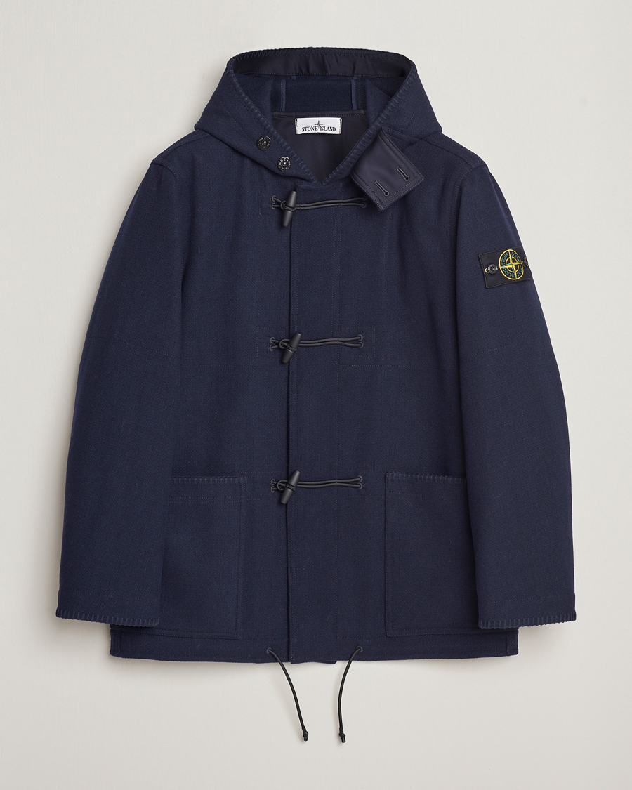 Heren | Jassen | Stone Island | Panno Speciale Dufflejacket Blue Marine