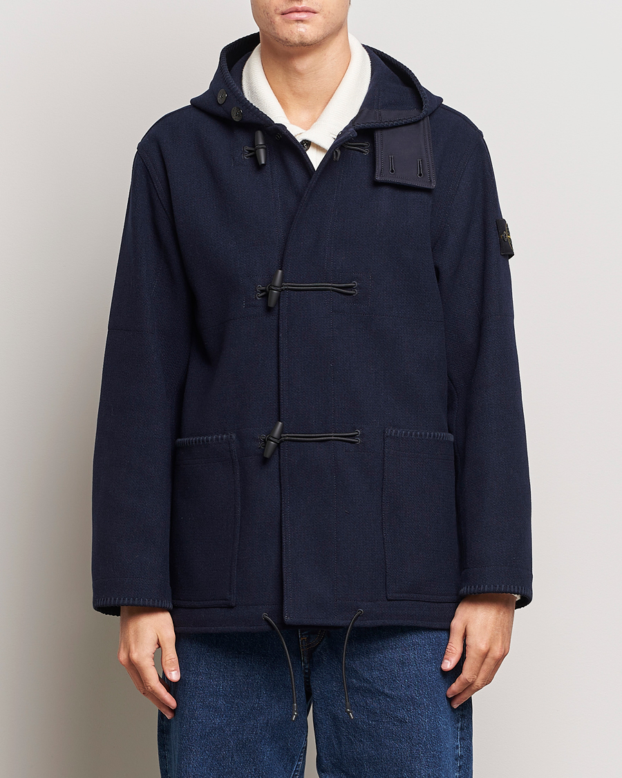 Heren | Jassen | Stone Island | Panno Speciale Dufflejacket Blue Marine