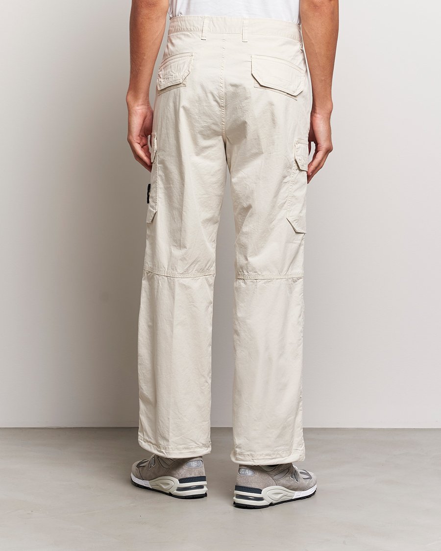 Heren | Broeken | Stone Island | Stretch Cotton Gabardine Cargo Pants Plaster