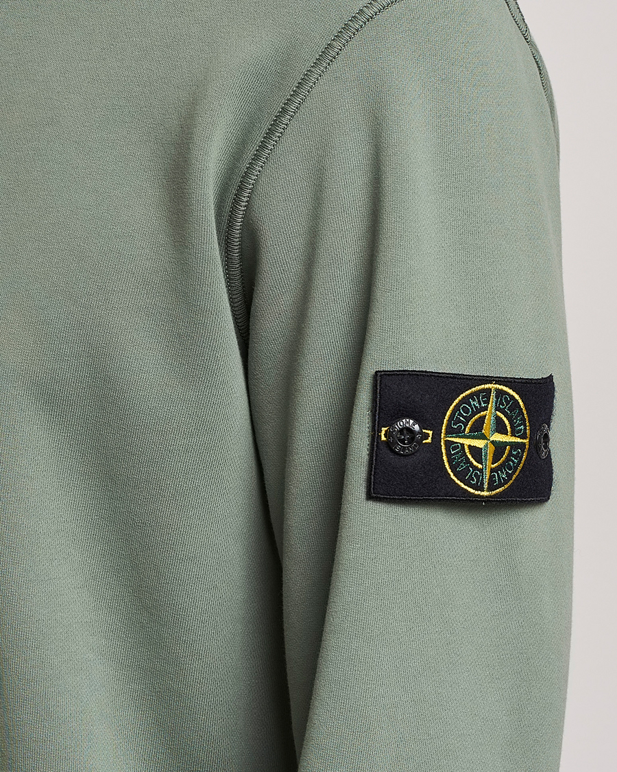 Heren | Truien | Stone Island | Garment Dyed Fleece Sweatshirt Sage
