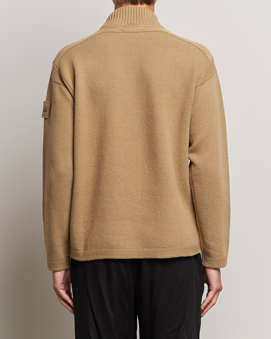 Heren | Truien | Stone Island | Ghost Piece Geelong Wool Turtleneck Dark Beige