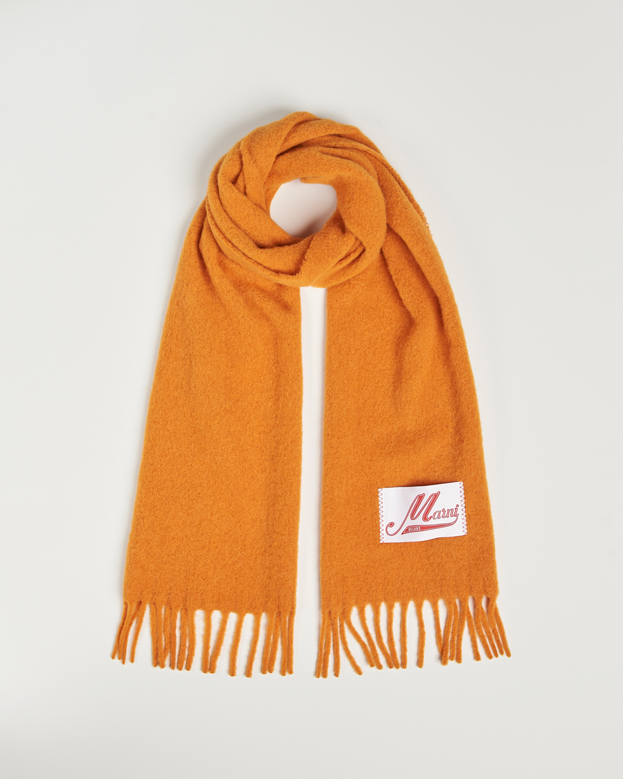 Heren | Marni Brushed Alpaca Scarf Arabesque | Marni | Brushed Alpaca Scarf Arabesque