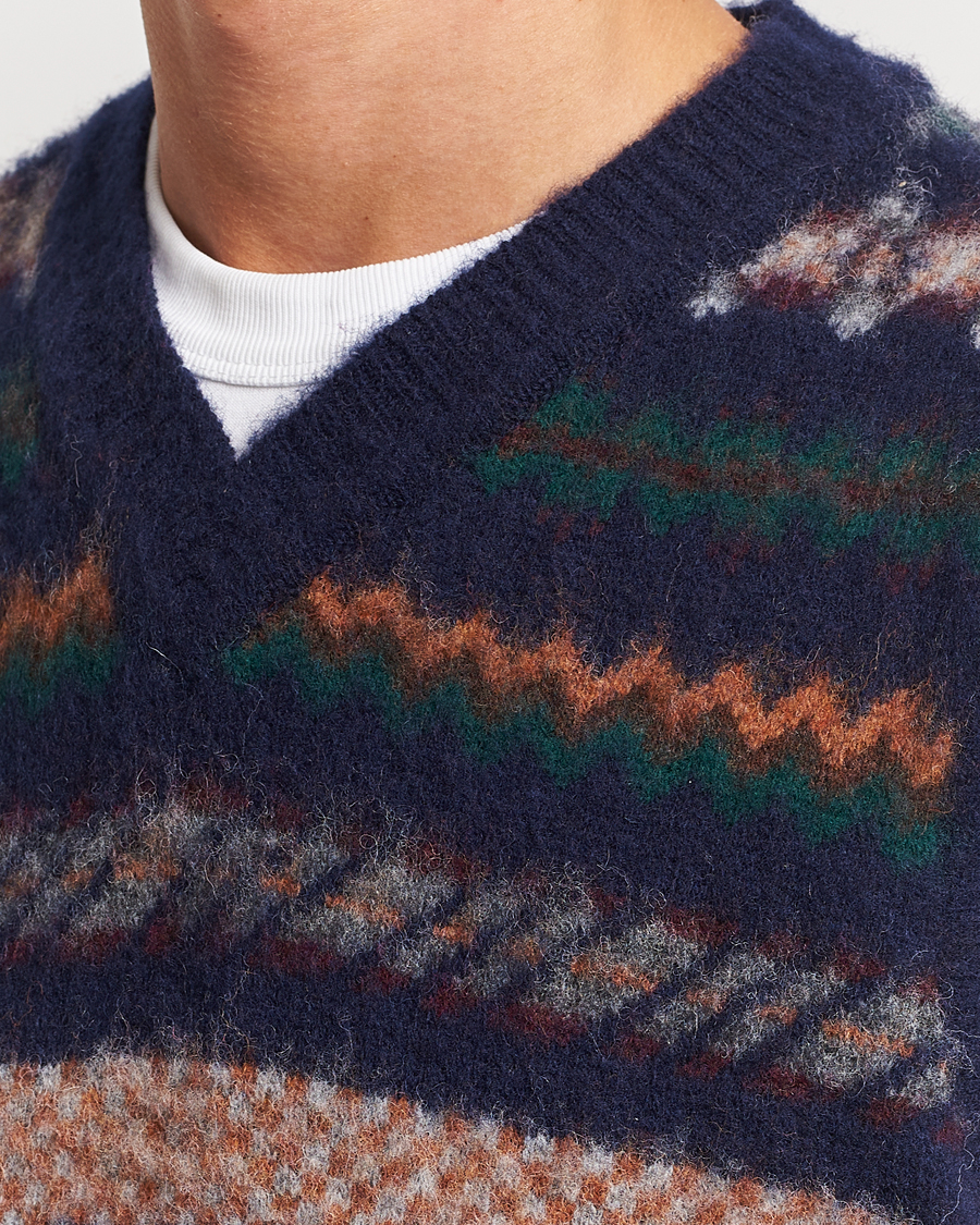 Heren | Truien | Howlin' | Brushed Wool Vest Navy
