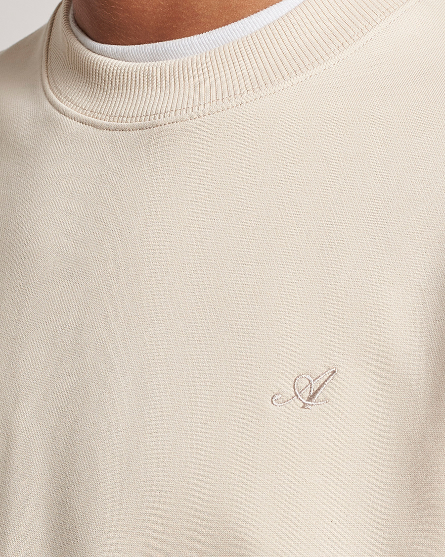 Heren | Truien | Axel Arigato | Honor Crew Neck Sweatshirt Pale Beige