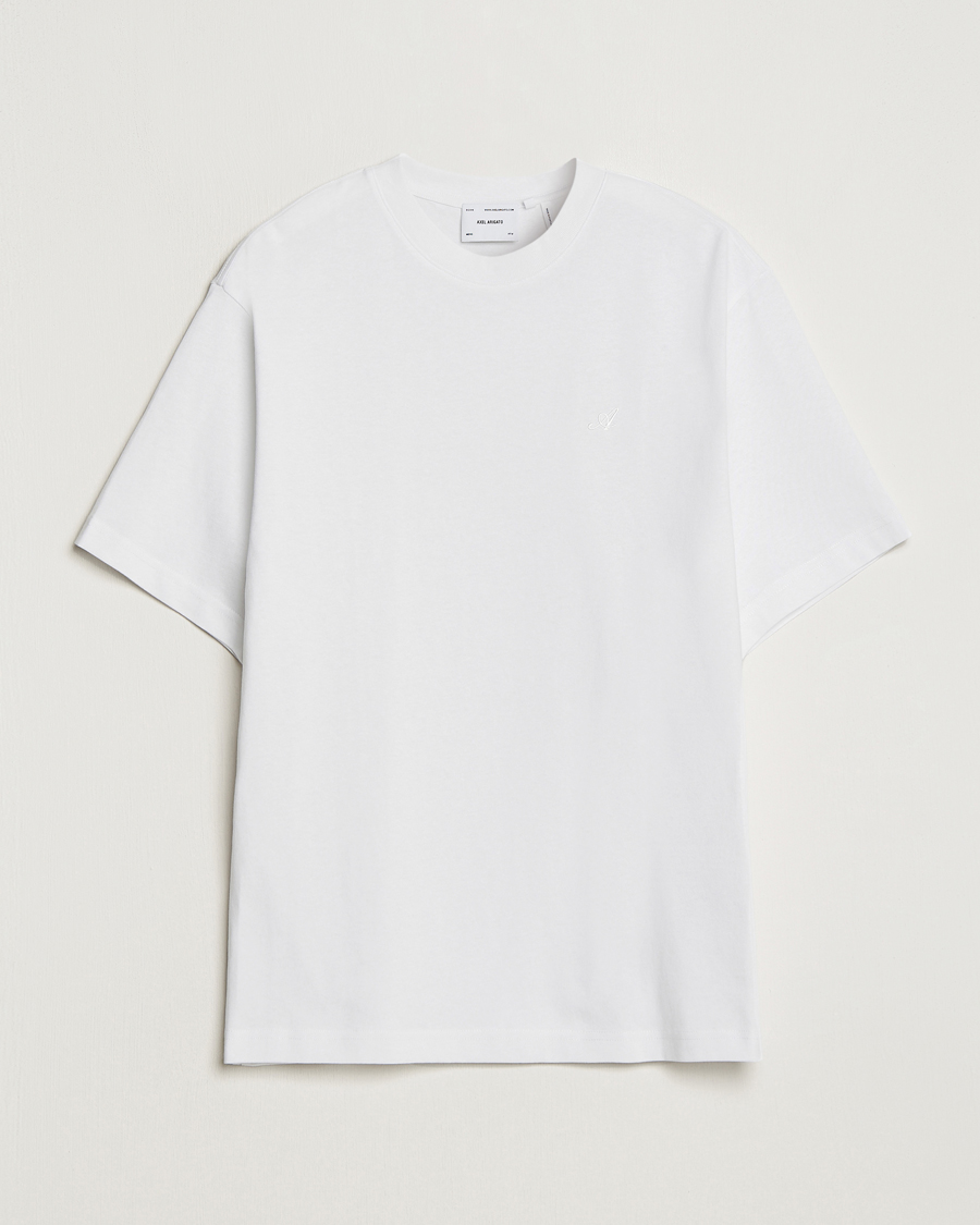Heren |  | Axel Arigato | Signature Crew Neck T-Shirt White