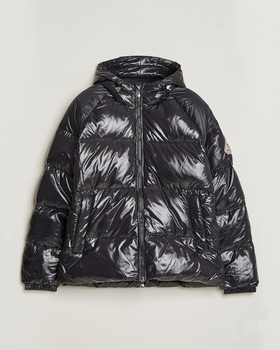 Heren | Jassen | Pyrenex | Sten Hooded Puffer Jacket Black