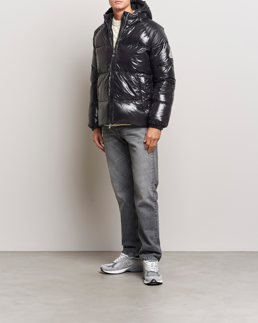 Heren | Jassen | Pyrenex | Sten Hooded Puffer Jacket Black