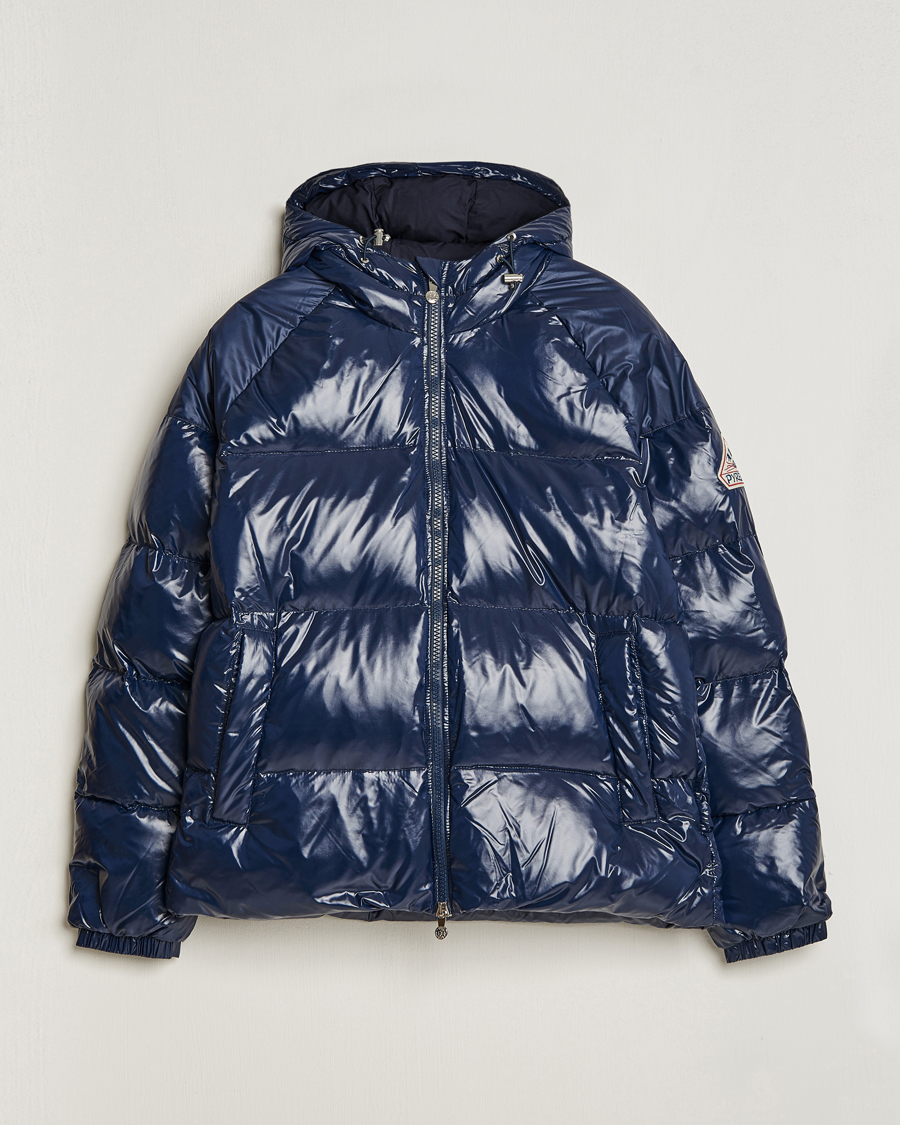 Heren | Jassen | Pyrenex | Sten Hooded Puffer Jacket Amiral