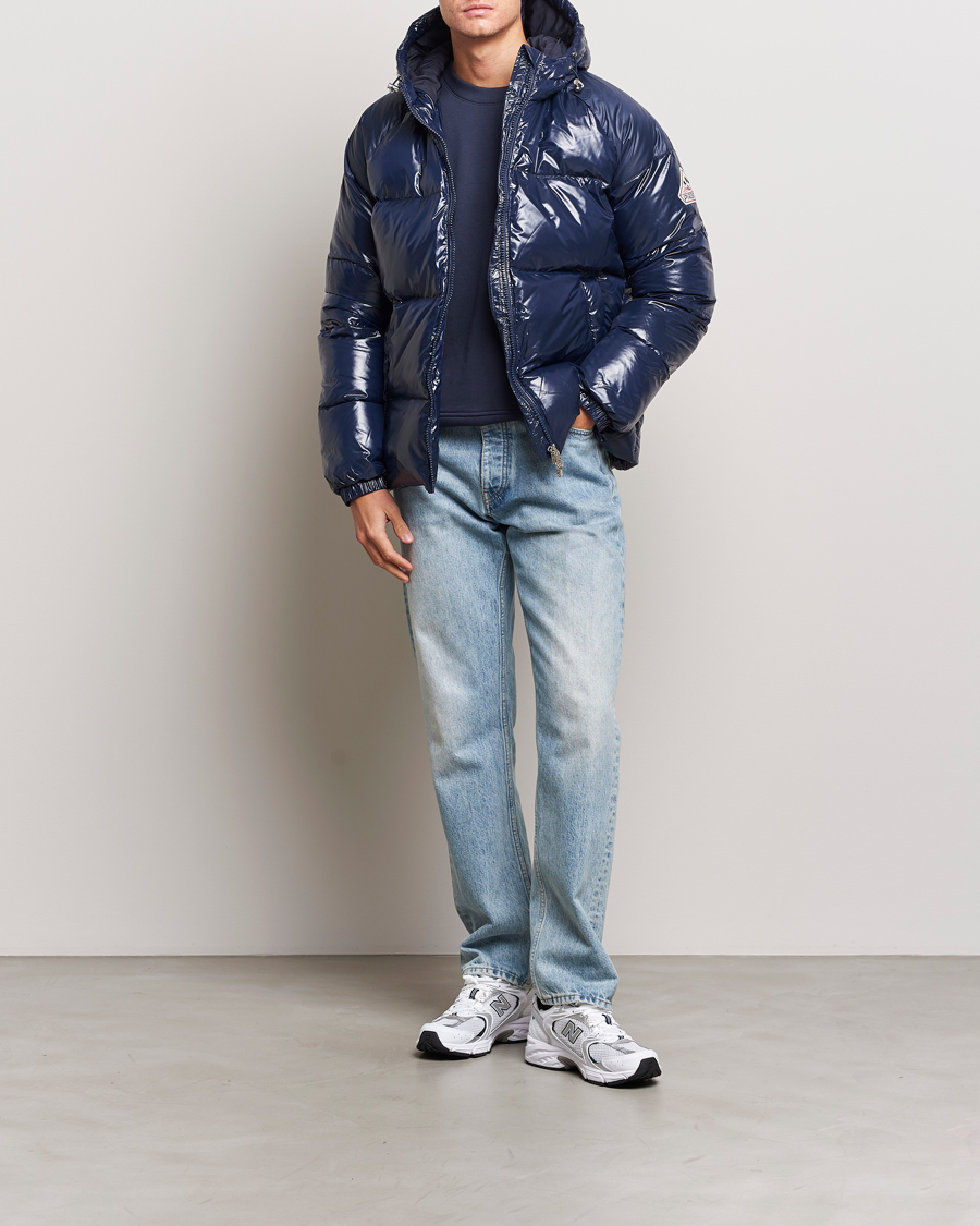 Heren | Jassen | Pyrenex | Sten Hooded Puffer Jacket Amiral