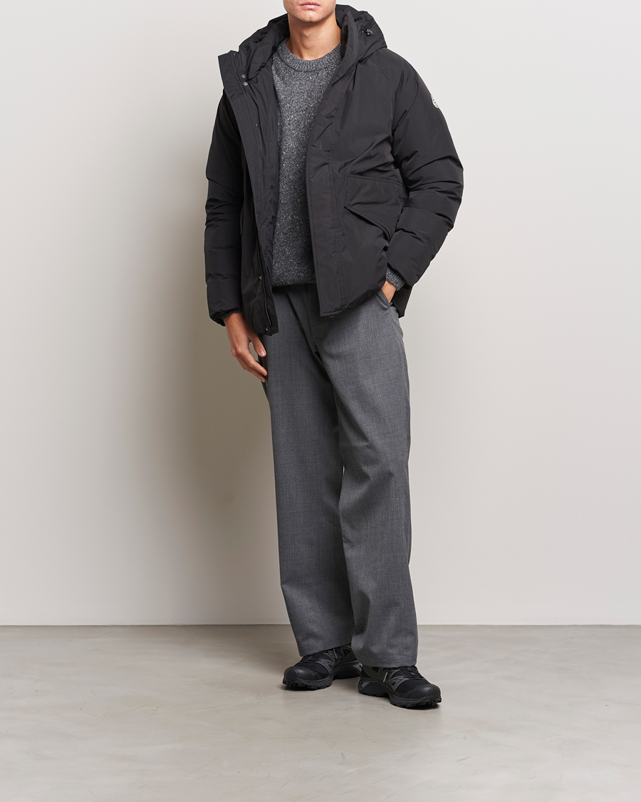 Heren | Jassen | Pyrenex | Covert Hooded Down Jacket Black