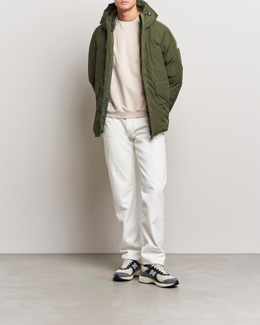 Heren | Jassen | Pyrenex | Covert Hooded Down Jacket Deep Khaki