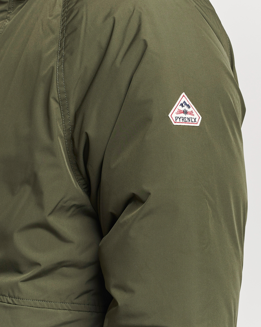 Heren | Jassen | Pyrenex | Covert Hooded Down Jacket Deep Khaki