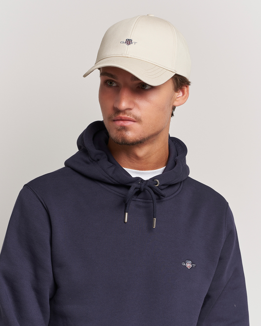 Heren | GANT | GANT | High Cotton Twill Cap Putty