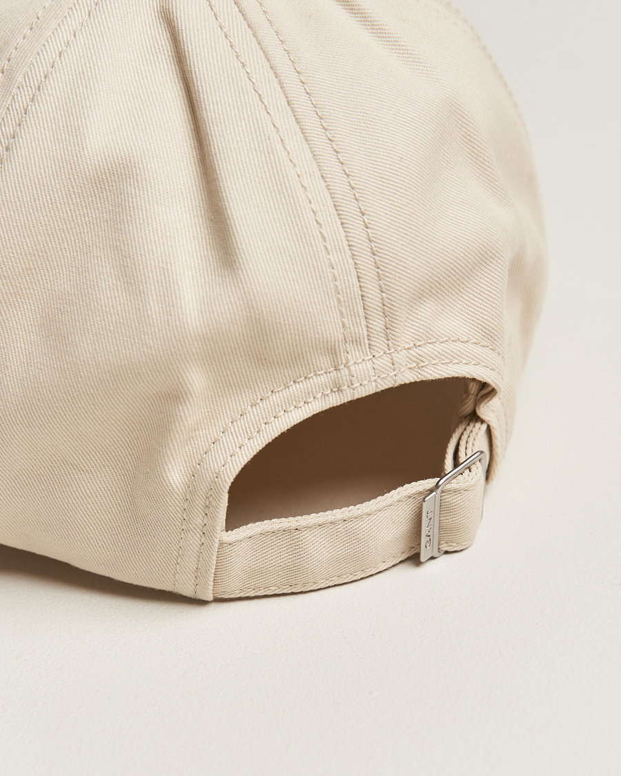 Heren | GANT High Cotton Twill Cap Putty | GANT | High Cotton Twill Cap Putty