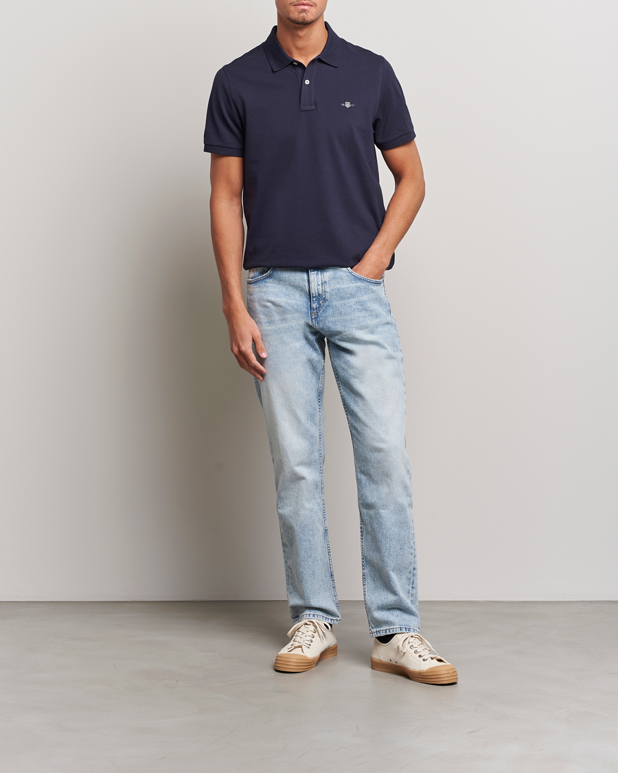 Heren | Polo's | Gant | The Original Polo Evening Blue
