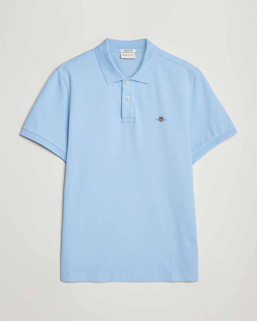 Heren | Polo's | Gant | The Original Polo Capri Blue