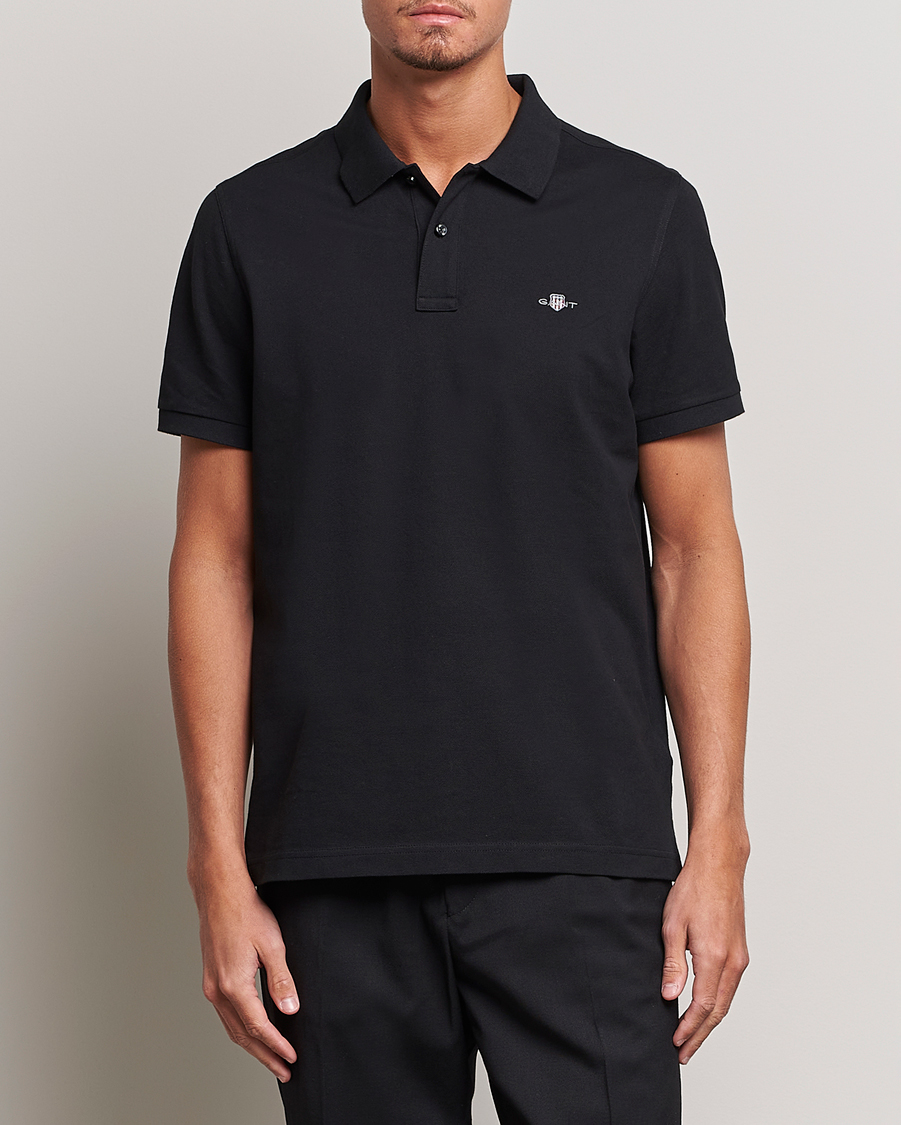 Heren | GANT | GANT | The Original Polo Black