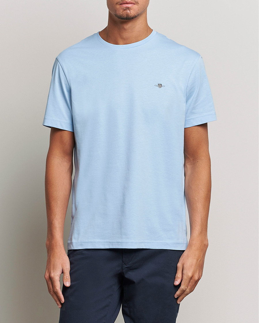 Men |  | GANT | The Original Solid T-Shirt Capri Blue