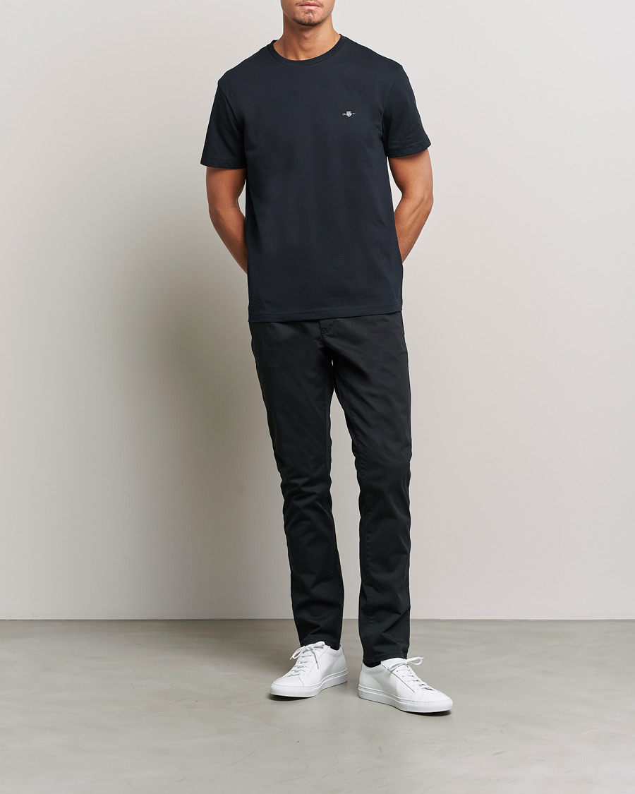 Heren | T-shirts | Gant | The Original Solid T-Shirt Black