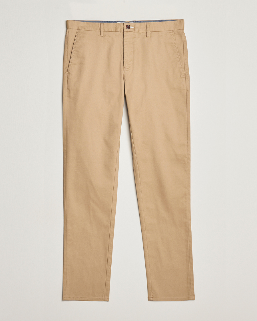 Heren | Broeken | GANT | Slim Fit Tech Prep Chino Dark Khaki