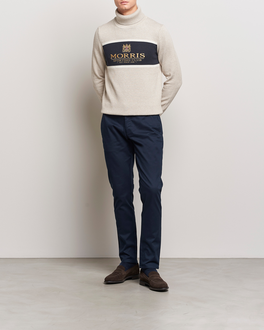 Heren | Broeken | GANT | Slim Fit Tech Prep Chino Marine