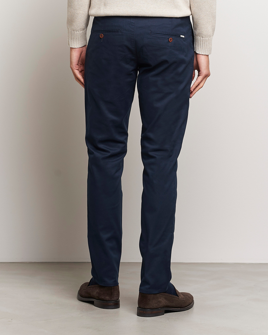 Heren | Broeken | GANT | Slim Fit Tech Prep Chino Marine