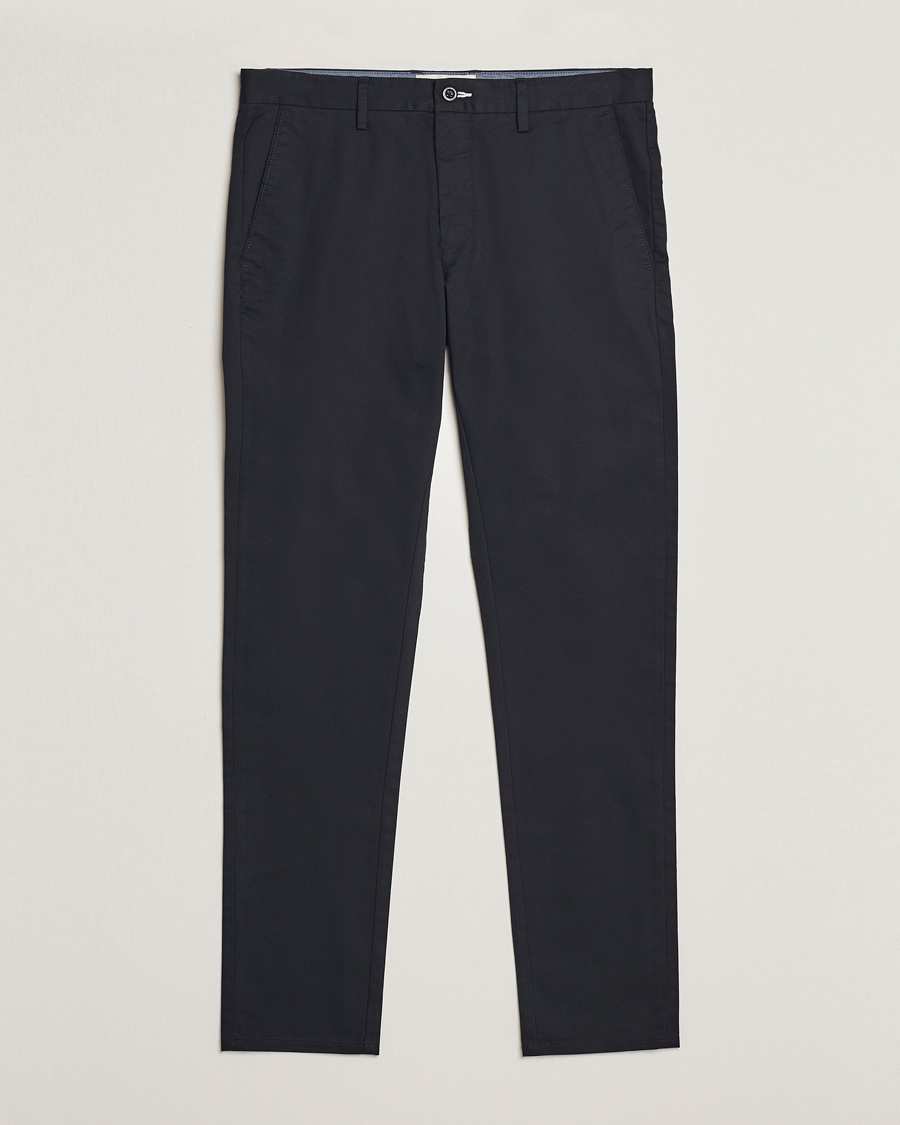 Heren | Broeken | GANT | Slim Fit Tech Prep Chino Black