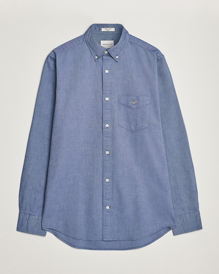 Heren |  | GANT | Regular Fit Oxford Shirt Persian Blue