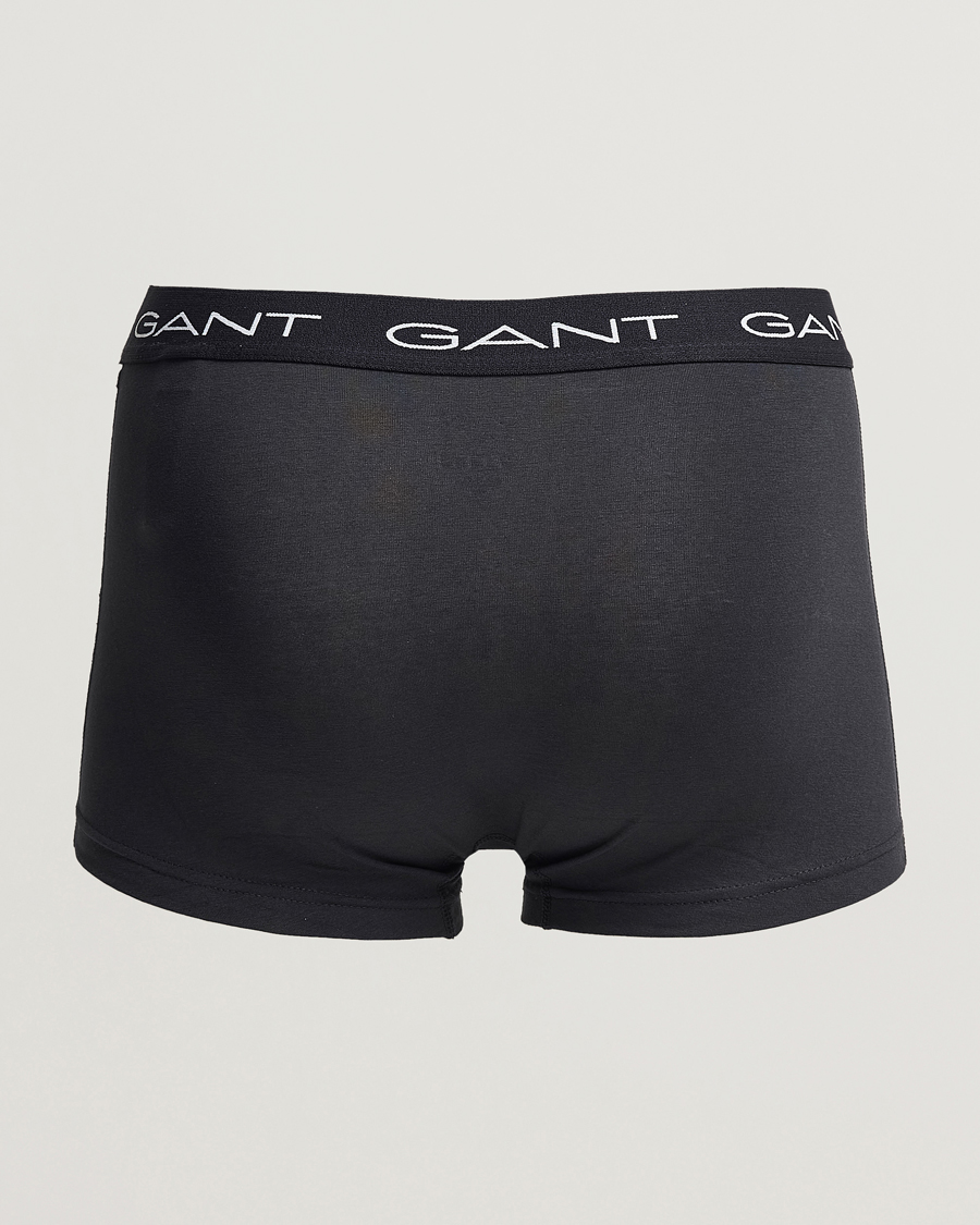 Heren | Ondergoed | GANT | 3-Pack Trunk Boxer Black