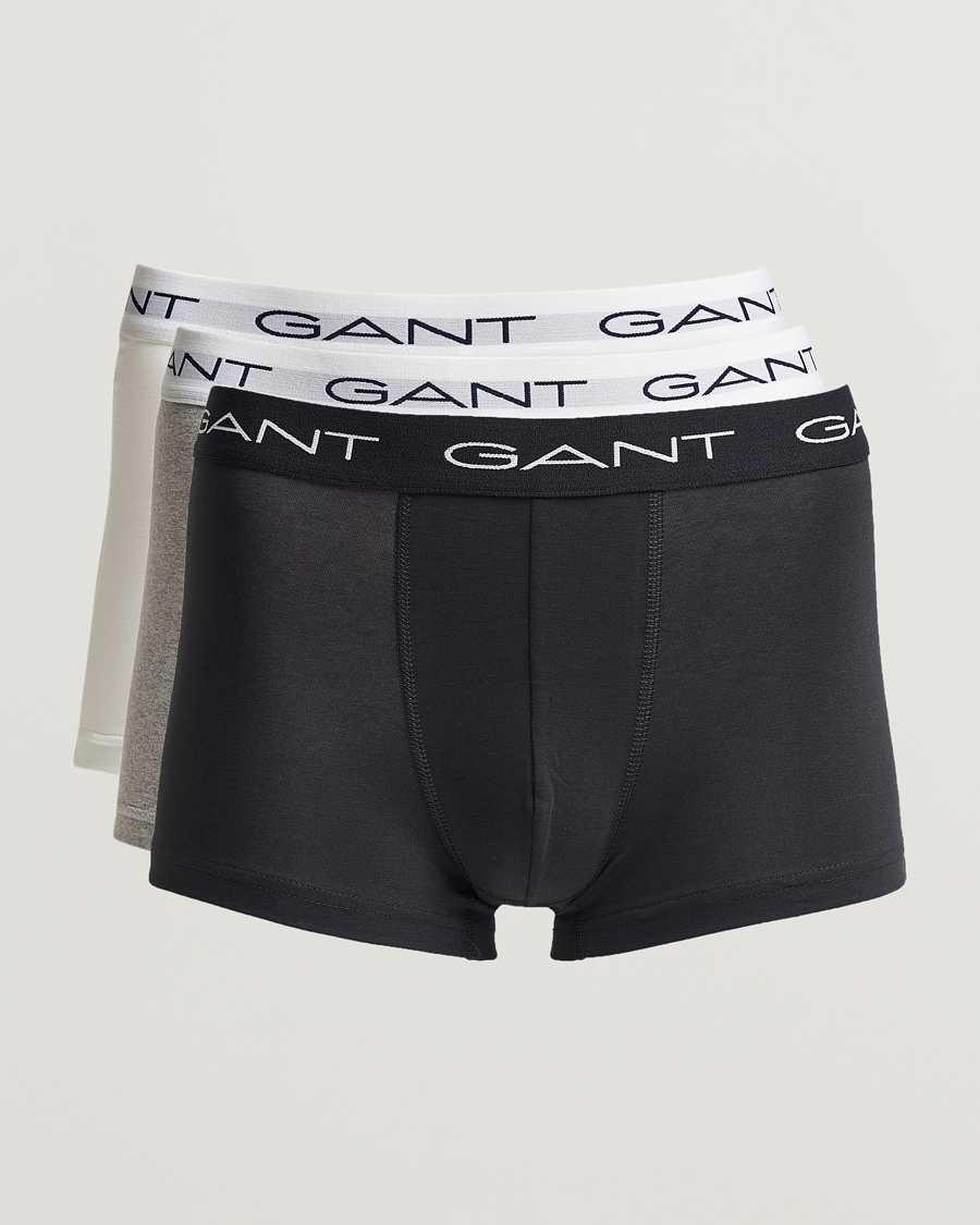 Heren |  | GANT | 3-Pack Trunk Boxer White/Black/Grey