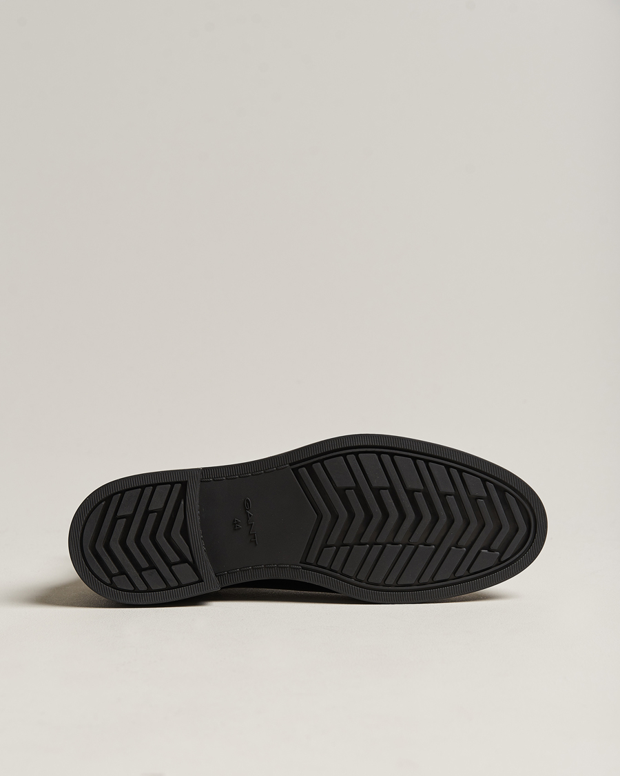 Heren | GANT Prepdale Leather Chelsea Boot Black | GANT | Prepdale Leather Chelsea Boot Black