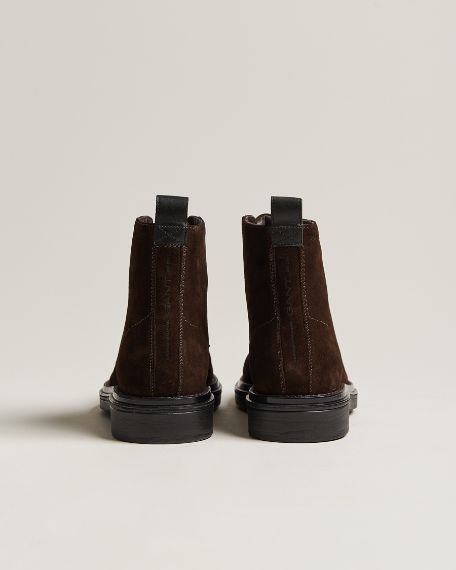 Heren | GANT Boggar Suede Boot Dark Brown | GANT | Boggar Suede Boot Dark Brown
