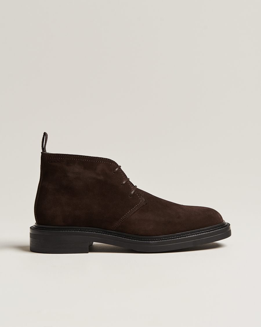 Heren | GANT Fairwyn Suede Chukka Boot Dark Brown | GANT | Fairwyn Suede Chukka Boot Dark Brown