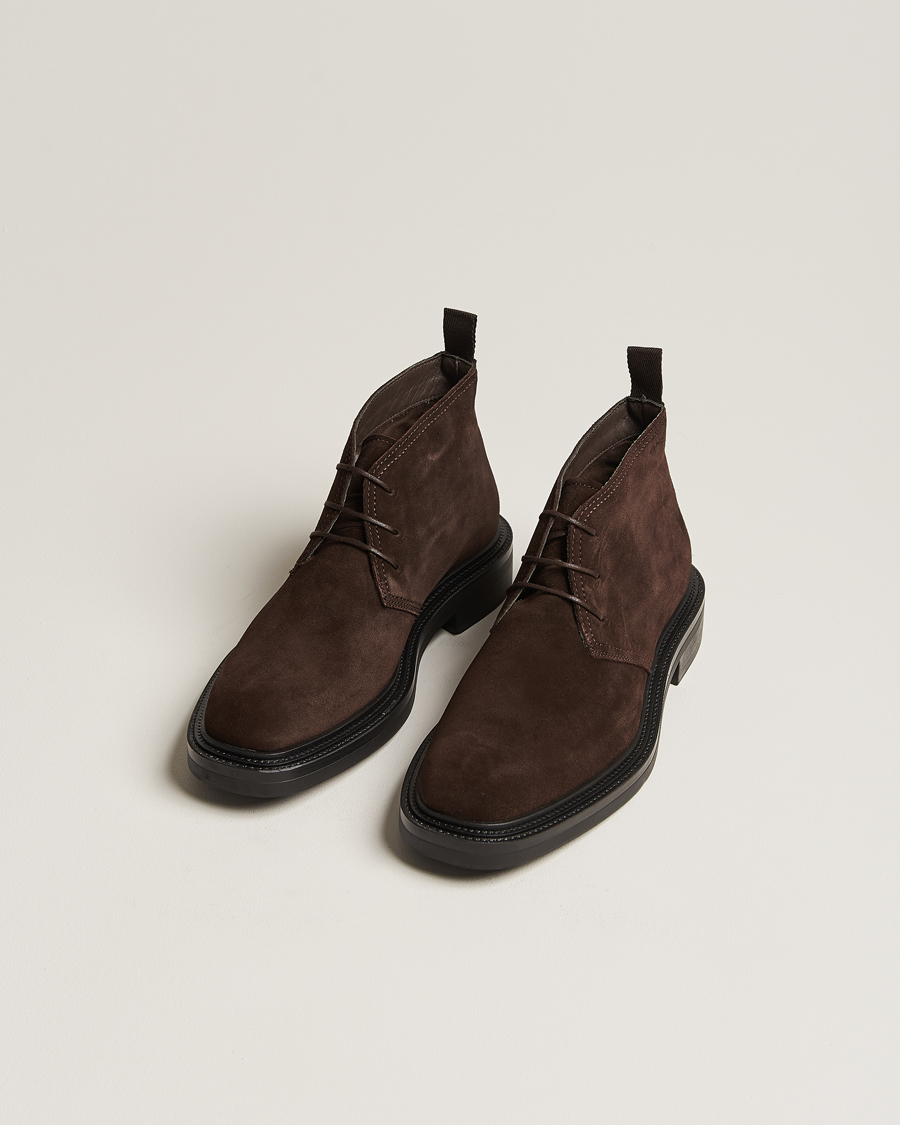 Heren | GANT Fairwyn Suede Chukka Boot Dark Brown | GANT | Fairwyn Suede Chukka Boot Dark Brown